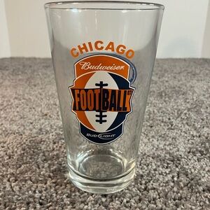 Chicago Bears Bud Light Pint Glass